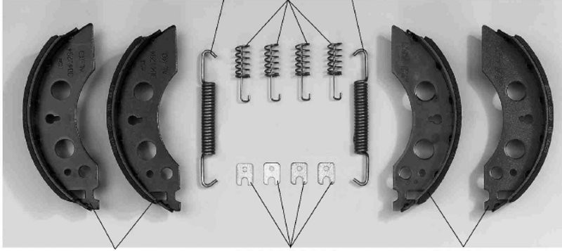 Kit ceppi 2051 adattabili per Al-ko 1213889