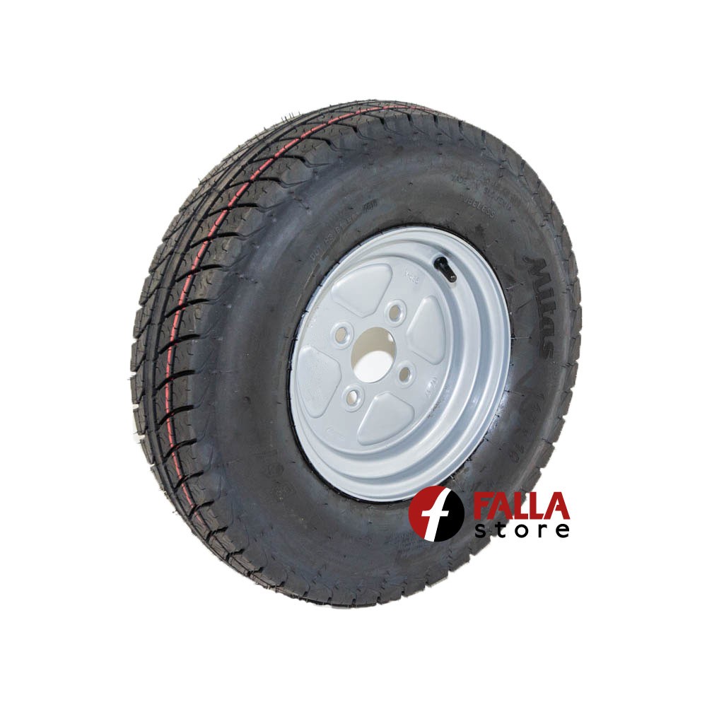 Ruota completa Mitas Cargo B61 4.50-10 attacco Fiat