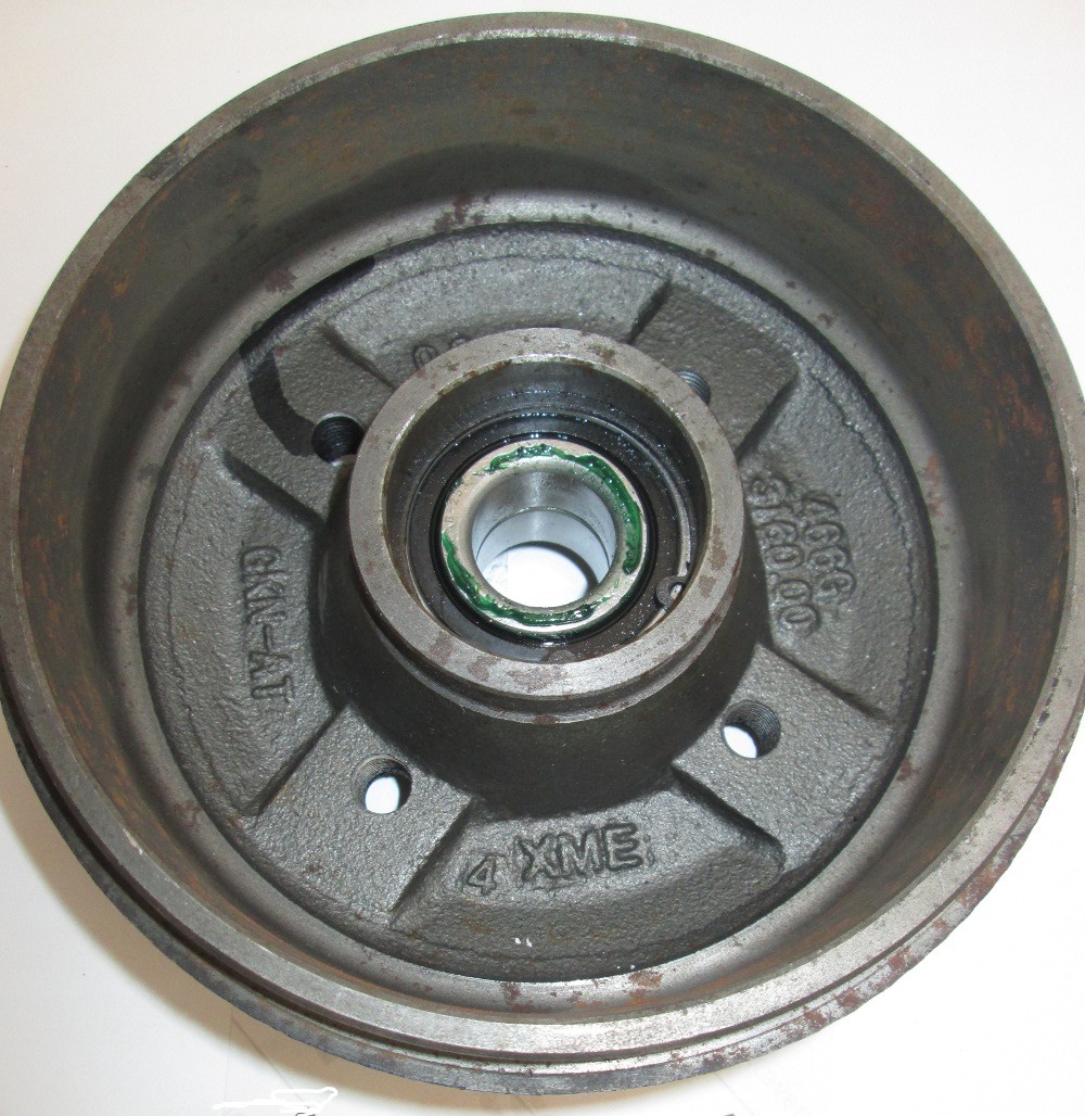 GSM - Kit tamburo freni 160.35 compact 4 fori Tedesco 4x100 - immagine 4